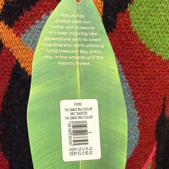 FARM Rio Multicolor Abstract Sweater - Picture 3 of 5